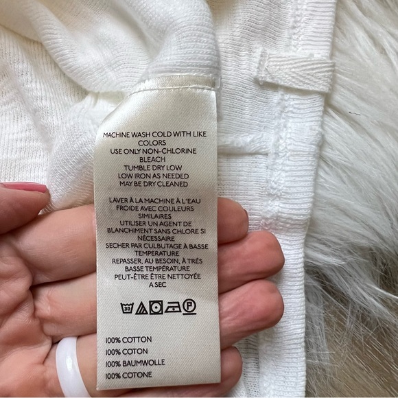 Free People We The Free Tipton Raw Edge Button-Up Top. Size Small. NWOT. - Picture 7 of 12